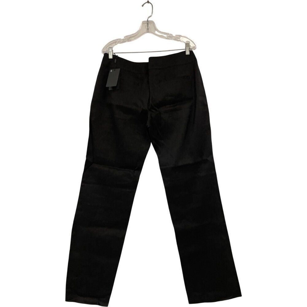 Massimo Dutti Black Straight Leg Pants